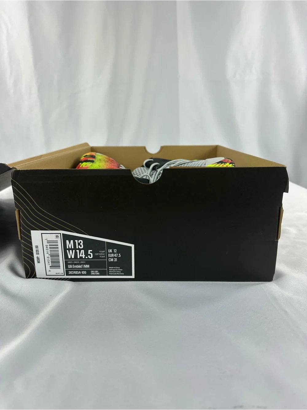 NEW Under Armour Embiid 1 “March Madness” Basketball Shoes – Size 13